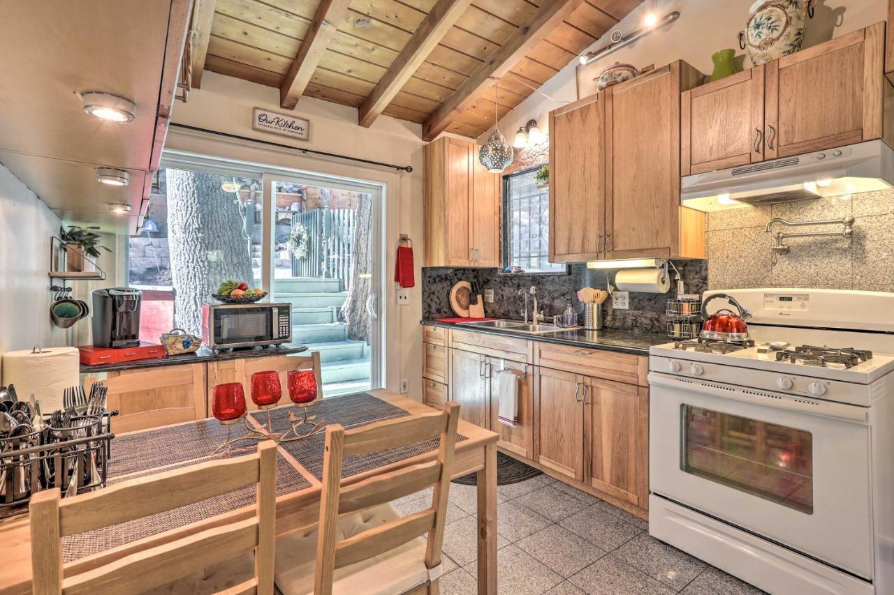 Boho Crestline Cabin, 1 Mile To Lake Gregory! Екстериор снимка