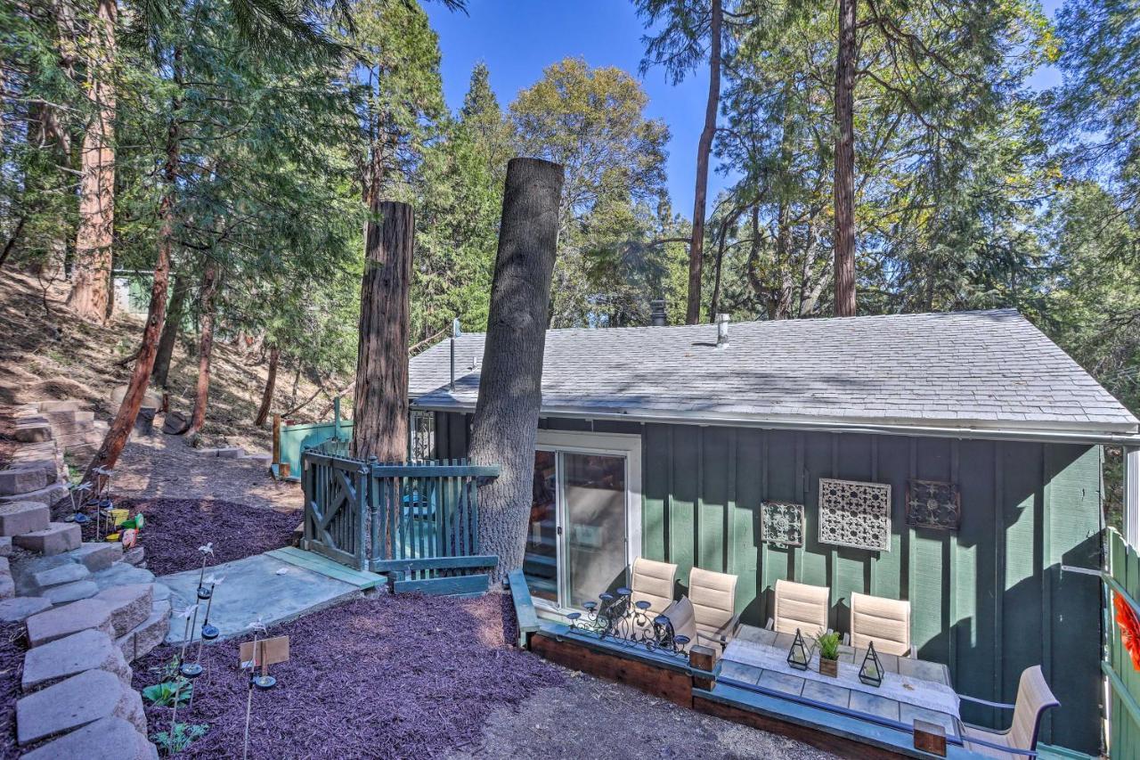 Boho Crestline Cabin, 1 Mile To Lake Gregory! Екстериор снимка