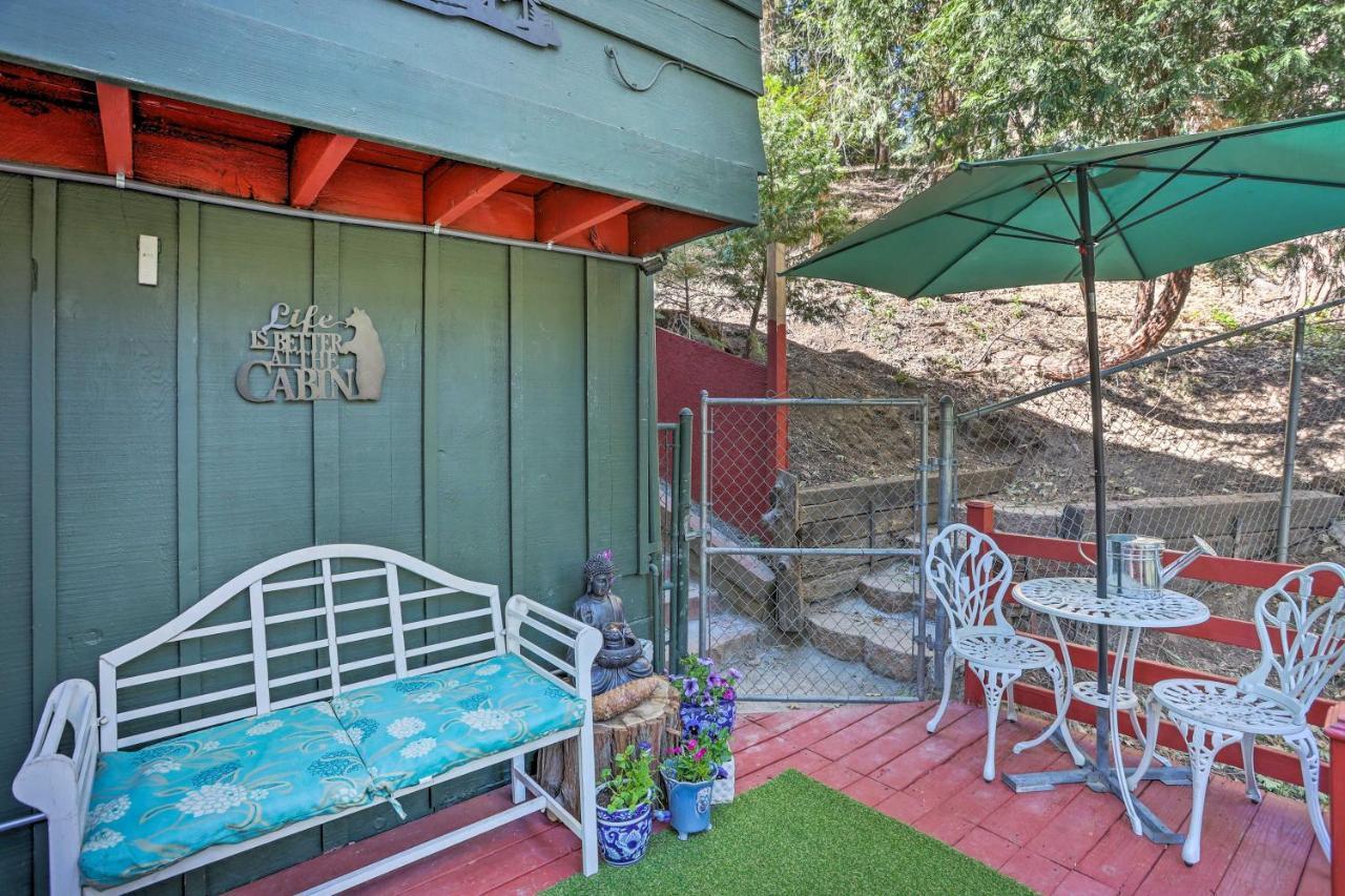 Boho Crestline Cabin, 1 Mile To Lake Gregory! Екстериор снимка