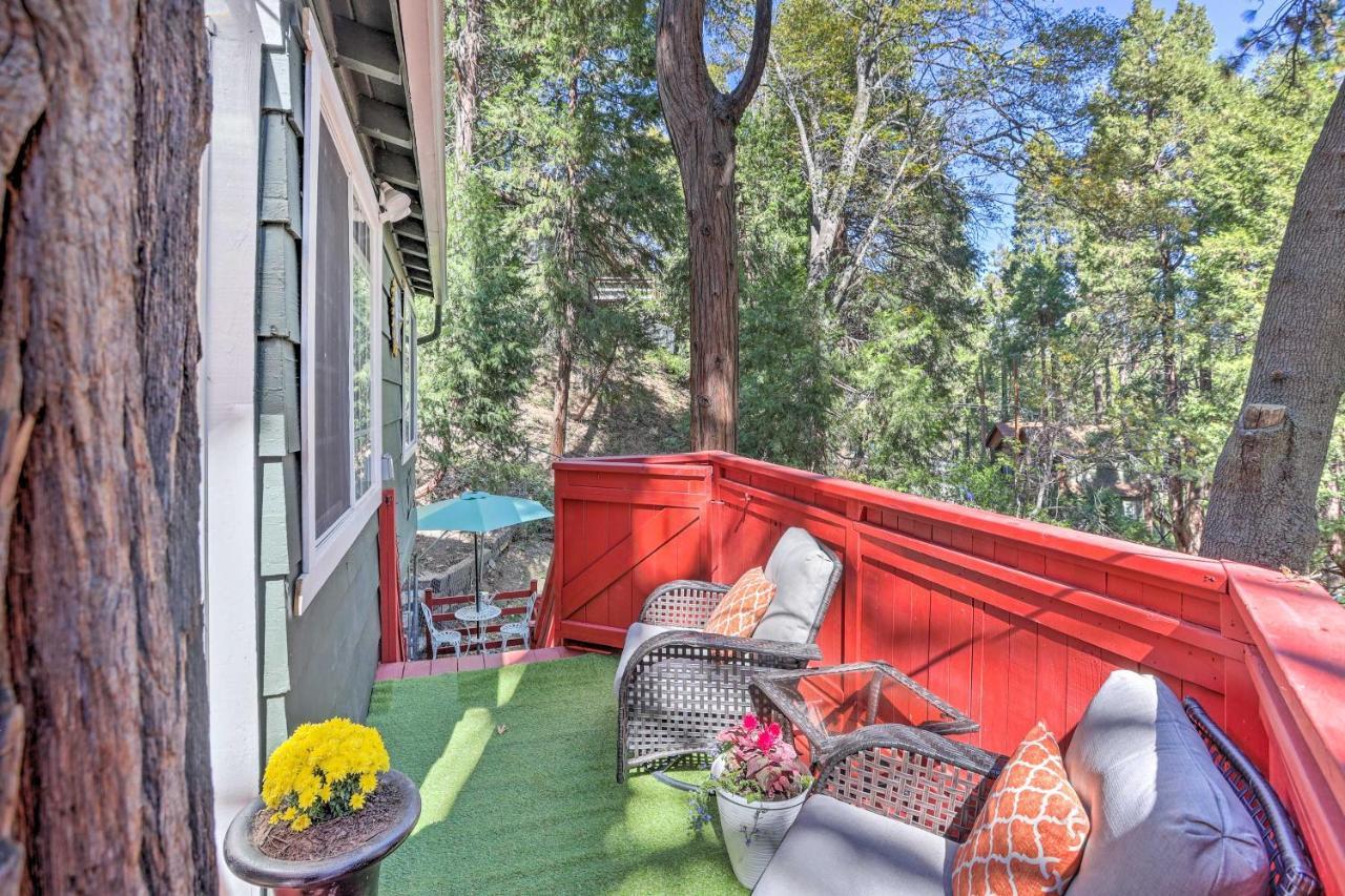 Boho Crestline Cabin, 1 Mile To Lake Gregory! Екстериор снимка
